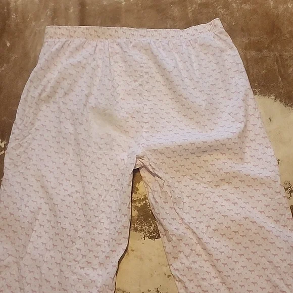 Y2K Pink VS All This And Brains Too Sleeper Pants. Size: L - Picture 6 of 15
